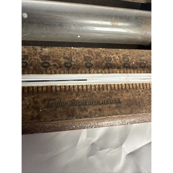 RARE Vintage Taylor Thermometer Rochester NY USA Made EARLY 1900’s - Picture 3 of 6